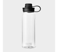YETI Yonder Water Bottle with Leakproof Tether Cap, Lightweight and BPA-Free, Clear, 34 oz (1 L)