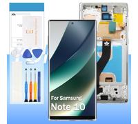 Yondista for Samsung Galaxy Note 10 Screen Replacement SM-N970F SM-N970U SM-N9700 6.3" LCD Display Touch Digitizer Assembly with Sliver Frame(Incell,Not Fingerprint)