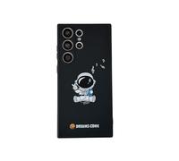 Yonds Queen Astronaut Case for Samsung Galaxy S25 Ultra, Cute Cartoon Space Moon Rocket Funny Planet Design Stylish Bumper Cover Protective Shockproof Fashion Case (Music, Galaxy S25 Ultra)