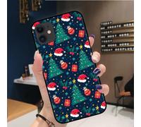 Yonds Queen Compatible with iPhone 13 Christmas Cute Case, Cool Cartoon Unique Xmas Design Stylish Bumper Anti-Slip Silicone Protective Shockproof Fashion Case (iPhone 13, Star)