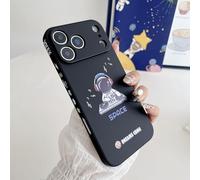 Yonds Queen for iPhone 17 Pro Cute Case, Cool Cartoon Astronaut Space Planet Moon Design Stylish Bumper Cover Soft TPU Protective Anti-Slip Shockproof Fashion Case(iPhone 17 Pro, Music)