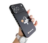 Yonds Queen for iPhone 17 Pro Max Cute Case, Cool Cartoon Astronaut Space Planet Moon Design Stylish Soft TPU Bumper Shockproof Anti-Slip Protector Case (iPhone 17 Pro Max, Planet)