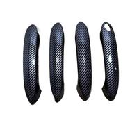 yoneleu Car Door Handle Cover Compatible with BMW for 4 Serie for G22 for G23 for G26 2020 2021 2022 2023 Carbon Look Car Door Handle Cover Decorative Shell(Carbon)