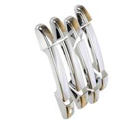 yoneleu Car Door Handle Cover Compatible with GMC for Sierra 1500 2007 2008 2009 2010 2011 2012 2013 Exterior Door Handle Covers Trim Set Chrome Style Door Handle Cover