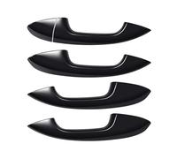 yoneleu Car Door Handle Cover Compatible with Mercedes-Benz for C-Class 2015 2016 2017 2018 2019 2020 2021 RHD Exterior Door Handle Trim Cover Door Handle Pull Stickers