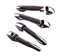 yoneleu Car Door Handle Cover Compatible with Mercedes-Benz for C Class for W204 2008 2009 2010 2011 2012 2013 Car Exterior Door Handle Cover Trim Cap Kit LHD