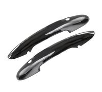 yoneleu Car Door Handle Cover Compatible with MINI for Cooper for F56 for F57 for F60 Car Door Handle Panel Cover Interior Cover Grip Front Left Right Decorative Side Strip