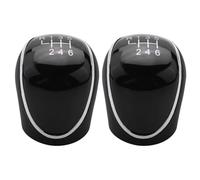 yoneleu Car Gear Shift Lever Knob Compatible with for C-Max for Grand for C-Max 2010-2024 2X Car Styling 6 for Speed Gear Shift Knob Shift Lever Improve Driving Experience