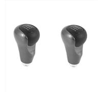 yoneleu Car Gear Shift Lever Knob Compatible with for Civic for DX EX LX 2006 2007 2008 2009 2010 2011 2PCS 6 for Speed Car Gear Shift Knob Stick Ball Head Change Lever Knob