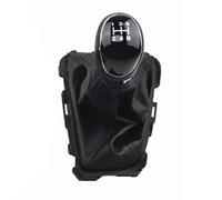 yoneleu Car Gear Shift Lever Knob Compatible with for Focus 3 for MK3 2012 2013 2014 2015 2016 Gear Shift Knob 5/6 for Speed Manual Stick Lever Gaiter Boot Cover Assembly(5Speed)