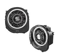 yoneleu Headlight Assemblies Compatible With Jeep For Renegade 2015 2016 2017 2018 2019 2020 Replacement Car Headlight DRL Smd Angel Eyes Kit Day Light