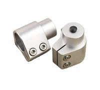 yoneleu Moto Handlebar Riser Compatible With Suzuki For GW250 Inazuma 2011 2012 2013 2014 2015 2016 2017 2018 Motorcycle Handlebar Mount Clamp Mounting Bar Riser Extend Moved(Silver)