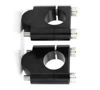 yoneleu Moto Handlebar Riser Compatible With TT-R125 2005-2016 For TT-R230 2005-2024 For XT225 2000-2007 Motorcycle Dirt Bike Handlebar Riser Motorbike Handlebar Riser(30mm Black)