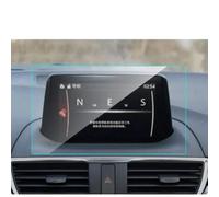 yoneleu Navigation Screen Film Compatible With Mazda 3 For Axela 2017 2018 Car GPS Navigation LCD Screen Tempered Glass Screen Protector Film