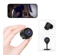YONETE Spy Camera WiFi Hidden Camera, 3MP HD Mini Camera,Standby Battery,AI Motion Detection Alerts, Clear Night Vision, Real Time Record Hidden Cameras for Room Nanny Cam
