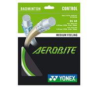 YONEX Aerobite Badminton Racket String - White/Green - Hybrid