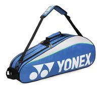 YONEX Badminton Bag - Racket Bag for Tennis, Badminton & Squash Racquets. Blue, Black, Red, Yellow, Pink and Green. Badminton Bag, Holds up to 6 Racquets + 3 Side Pockets + Shoe Compartment.