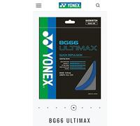 Yonex Badminton String BG 66 Ultimax |Blue |Gauge 0.65mm|Quik Repulsion