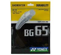 Yonex - BG 65 10Mts Badminton String, BG65 Black