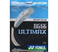 Yonex - BG 65 10Mts Badminton String, BG66 ULTIMAX White
