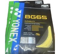 Yonex - BG 65 10Mts Badminton String, natural