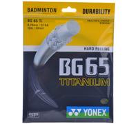 YONEX BG 65Ti Badminton String - Black