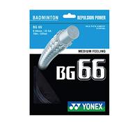 YONEX BG 66 10m Badminton String (Black)