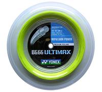 Yonex BG66 Ultimax Badminton String BG 66 - 200m Reel - Yellow