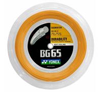 Yonex BG65 Badminton Racket String - 200m Reel - Orange - BG 65