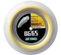 Yonex BG65 Badminton Racket String - 200m - Amber