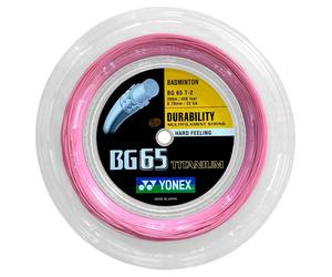 Yonex BG65Ti 0.70mm Badminton Strings 200M Reel
