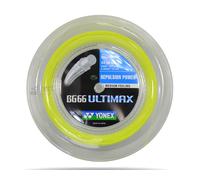 Yonex BG66 Ultimax Badminton String BG 66 - 200m Reel - Yellow