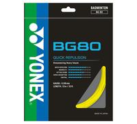 Yonex BG 80 Yellow Badminton Racket String 10M SET