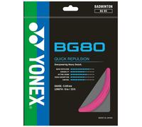 Yonex BG80 Badminton Racket String BG 80 - 10m - Pink