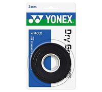 YONEX Dry GRAP Tennis Overgrip 3 Pack (Black)