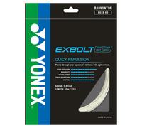 Yonex Exbolt 63 Badminton Racket String 10m Set - 0.63mm - White