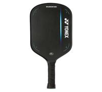 YONEX EZONE Midweight Durable Traditional Shape 201mm Width 8.11 Oz Black Pickleball Paddle | PP Honeycomb Core, Glassfiber Microparticle Coating & Carbon Fiber | G2-4 1/4" Grip