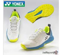 YONEX LUMIO 4 COURT SPORTS SHOES MENS PICKLEBALL TENNIS BADMINTON TRAINERS WHITE