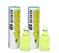 Yonex Mavis 10 Aluminum Blend Shuttlecock Combo, Set of 2 (Yellow)