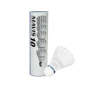 YONEX Mavis 10 Badminton Shuttlecocks - Tube of 1/2 Dozen, Colour - White, K-REY-YX10