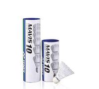 YONEX Mavis 10 Badminton Shuttlecocks - Tube of 1/2 Dozen, Colour - White, K-REY-YX10
