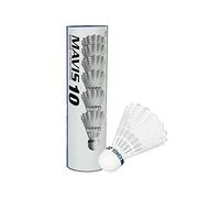 YONEX Mavis 10 Shuttlecock (Pack of 10) (One Size) (White/Blue)