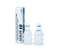 Yonex Mavis 10 Shuttlecock (Pack Of 6) White (One Size)