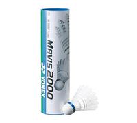YONEX Mavis 2000 Badminton Shuttlecocks (Tube of 6), 79-Fast-Red