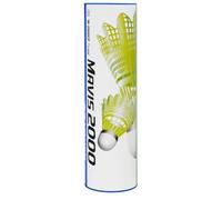 Yonex Mavis 2000 Nylon Badminton Shuttlecocks (Yellow, Medium Speed) | Durable Performance | Tournament