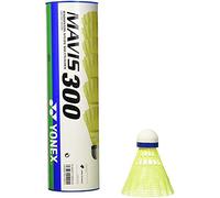 Yonex Mavis 300 Badminton Shuttlecocks, Yellow, lemon tree, Pkg of 3 tubes(18pcs)-Yellow Medium Speed