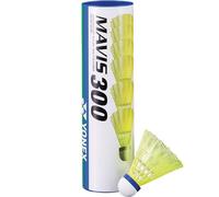 Yonex Mavis 300 Shuttlecocks Nylon White Medium Speed 6 Pack Badminton Plastic