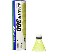 Badminton Plastic Shuttlecocks Mavis 300 6-pack - Yellow