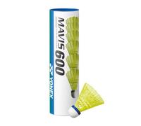 Yonex Mavis 600 Shuttlecock (Pack Of 6) Blue (One Size)