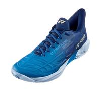 YONEX Men's Power Cushion Cascade Drive Badminton - Lightweight High-Performance Indoor Court w/Shock Absorption, Clear Blue, 13 Women/11.5 Men